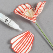 Mini DIY Kit - Kräppblommor - Fantasifull Blomster