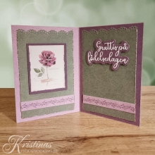 Tips! Grattiskort till Födelsedag - Scrapbookingkort