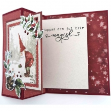 Tips! Scrapbookingkort - Julkort Double Pop-Up