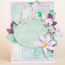 Die Cut 12"x12" Fairy Dust Kaisercraft Scrapbooking Papper