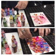 Alcohol Metallic Mixatives - Tim Holtz - Ranger - Guld och silver