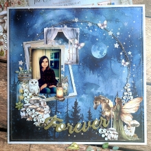 Decoupage Papper Alchemy of Art - The World of Fairies