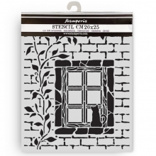 Schablon Stamperia Herbarium Silvae