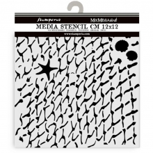 Schablon Stamperia - Silent Sea Net - 12x12 cm