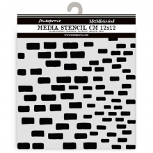 Schablon Stamperia - Silent Sea Bricks - 12x12 cm