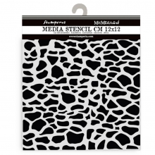Schablon Stamperia - Silent Sea Stones - 12x12 cm