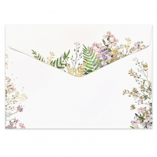 Kuvert C6 - 10 st - Metallic Foil Lilac - 120 g
