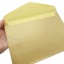 Kuvert C5 Guld Pärlemo 10 st 150 g Papper Kort Bröllop Kärlek