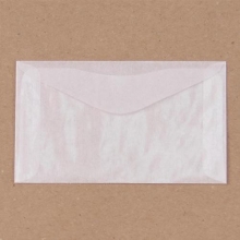 Glassine Envelopes 2.5”X4.25” 10/Pkg Kort Kuvert