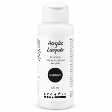 Akryllack Blank - 120 ml - Skyddande Allround Lack