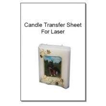 Transferpapper Till Ljusdekoration - För Laser - 1 ark