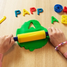 Leklera Mixade Färger 4x140 g Lera till scrapbooking, pyssel och hobby