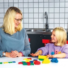 Leklera Mixade Färger 4x140 g Lera till scrapbooking, pyssel och hobby