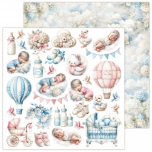 Paper Pad Scrapbooking Lemon Craft - Cotton Candy baby Collection