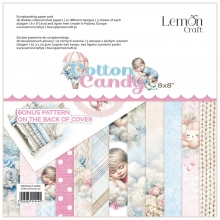 Paper Pad Scrapbooking Lemon Craft - Cotton Candy baby Collection