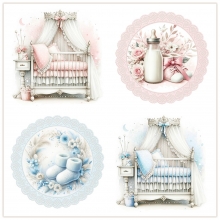Paper Pad Scrapbooking Lemon Craft - Cotton Candy baby Collection