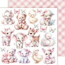 Paper Pad 8x8 - Lemon Craft - Cotton Candy Girl