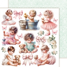 Paper Pad 8x8 - Lemon Craft - Cotton Candy Girl