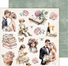 Paper Pad 8x8 - Lemon Craft - Secret Garden Element & Basic