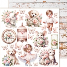 Paper Pad 8x8 - Lemon Craft - Today Elements and Basic