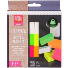 Pysselset DIY - Gör egna Suddgummi - Neon Glow - 120g