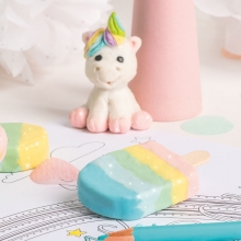 Pysselset DIY - Gör egna Suddgummi - Pastell - 120g