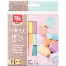 Pysselset DIY - Gör egna Suddgummi - Pastell - 120g