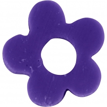 Lerpärlor Lila 5-6 mm 145 st Keramikpärlor