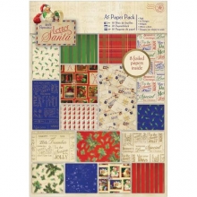 Paper Pad A5 Papermania Letter To Santa 32 ark Pappersblock 4 8 Tum