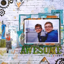 Papper Bo Bunny Life In Color Scrapbooking