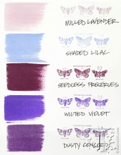 Distress Paint Shaded Lilac Tim Holtz Ink Stämpeldyna