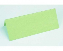 Bordsplacering Paper Line Metallic Lime 10 st Bordsplaceringskort