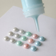 Liquid Pearls Silver Färg Lack till scrapbooking, pyssel och hobby