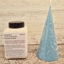 Brocade lacquer ljuslack glitter för ljus