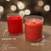 Röd Bekro Ljusfärg för ljustillverkning.