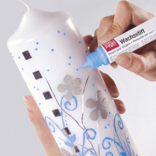 3D Candle Pen för Ljusmålning Vit Ljuspenna