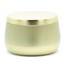 Ljusburk Med Lock 12 st - Guld - 236 ml - Metall