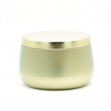 Ljusburk Med Lock 12 st - Guld - 118 ml - Metall