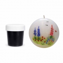 Ljusfärg Candle Paint Black Svart