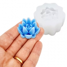Silikonform Ljusformar - Liten Succulent