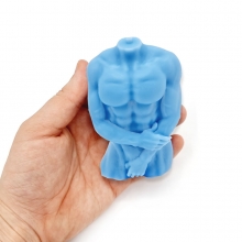 Silikonform Ljusformar - Manlig Torso Muskel Muskler