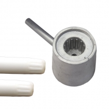 Ljusformare av Metall - Gjuten Aluminium