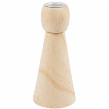 Ljusstake i Trä Att Måla - DIY Wooden - 14,5 cm