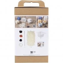DIY Kit Ljustillverkning - Bubbelljus i Silikonform