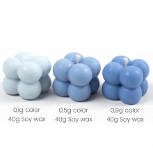 DIY Kit Ljustillverkning - Bubbelljus i Silikonform