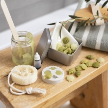 Naturlig Loofahsvamp - 2 st Luffa - För Tvål och Skrubb