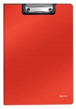 Leitz Klämmapp / Clipboard Skrivplatta A4 Röd Ritplatta