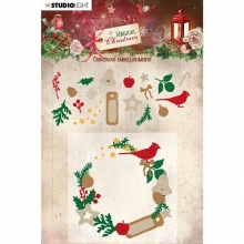 Dies Studio Light - Magical Christmas - Embellishments - 19 dies