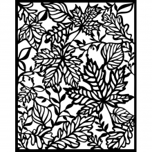 Schablon Stamperia - Leaves - 20x25 cm
