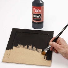 Magnetfärg Svart 250 ml till scrapbooking, pyssel och hobby